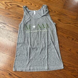 Vintage DG Tri Delt Draft a Date Tank
